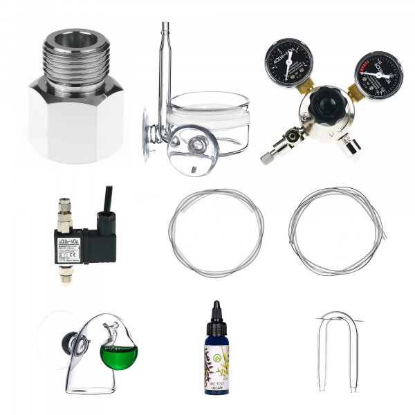 CO2 Anlage Premium mit Adapter für Sodastream | 250 - 600 Liter