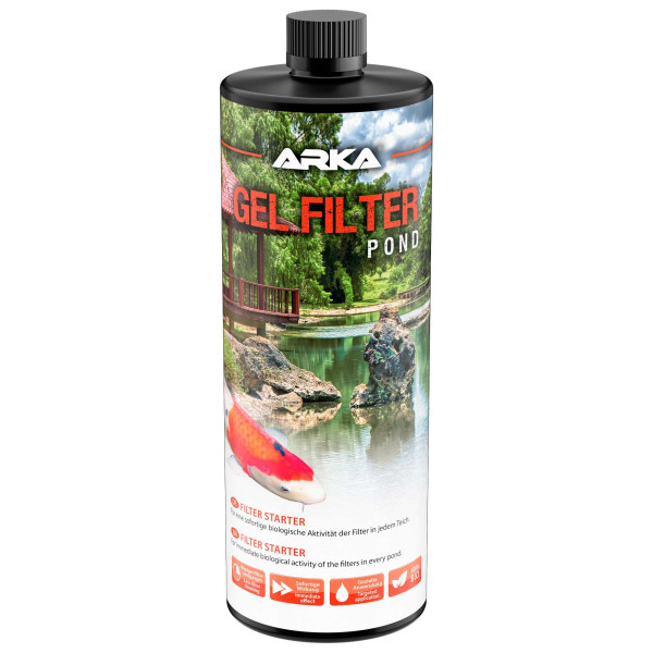 ARKA TEICH Gel Filter Filterstarter für deinen Gartenteich