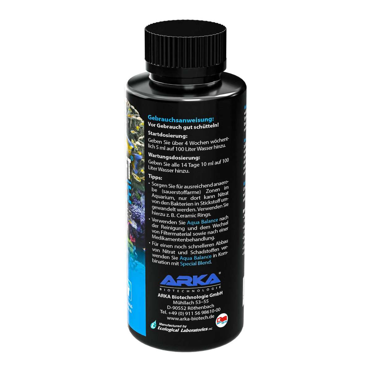 Askoll Nitrate Stop Anti-Nitratharz Für Aquarien – 2 X 100 Ml | Entfernt Nitrate, Sicher Für Fische
