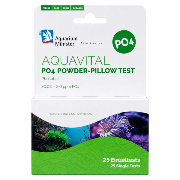 Aquarium Münster AQUAVITAL PO4 Powder-Pillow Test (Phosphat)