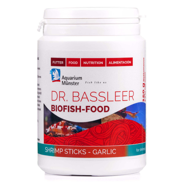 Aquarium Münster Dr. Bassleer BIOFISH SHRIMP Sticks Garlic 150g