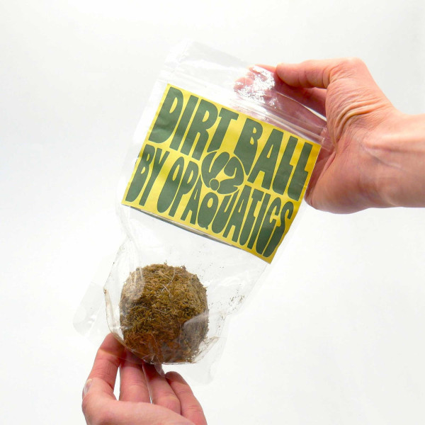 OPAquatics WabiKusa Dirt Ball Ver. 2 Beispiel Verpackung