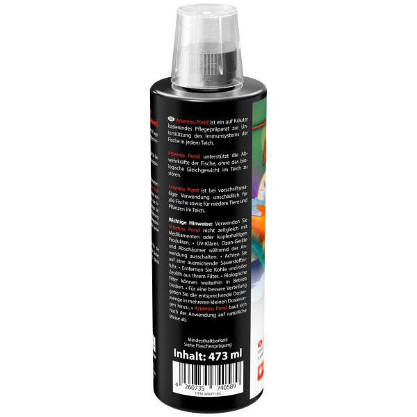 ARKA TEICH Artemiss | Fischpflege auf Kräuterbasis