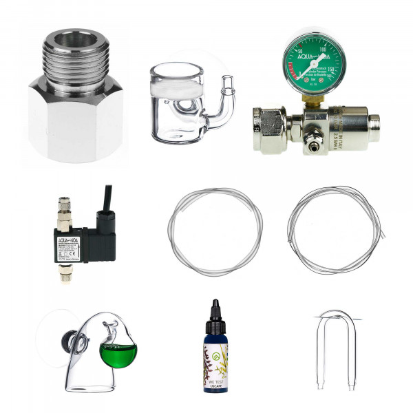 CO2 Anlage Premium mit Adapter für Sodastream | 10-100 Liter