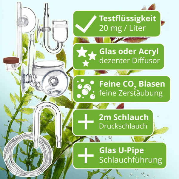 CO2 Anlage Premium mit Adapter für Sodastream | 100 - 250 Liter