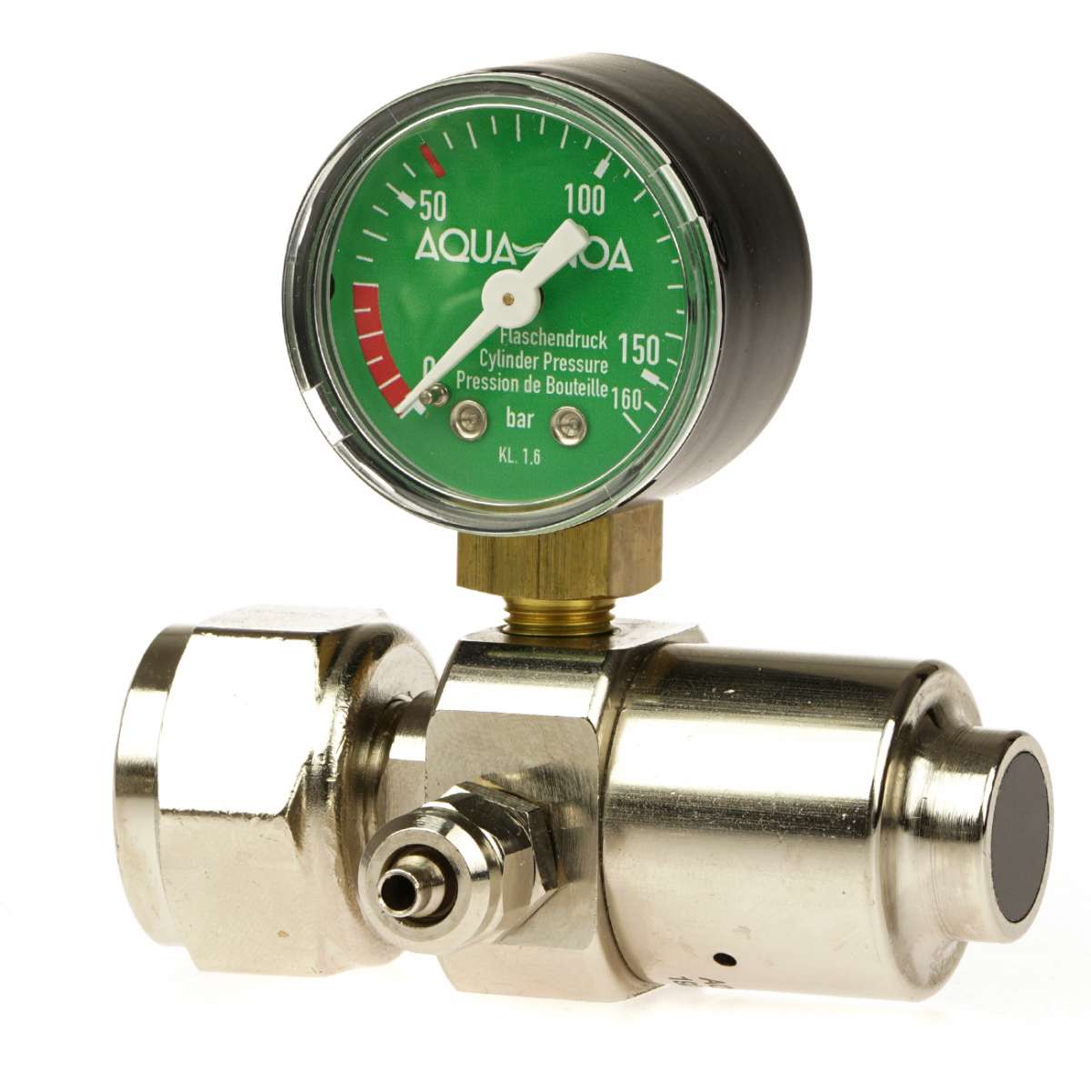 CO2 Druckregler G5/8 Mit Zwei Manometern - Professioneller Gasflaschen Regler