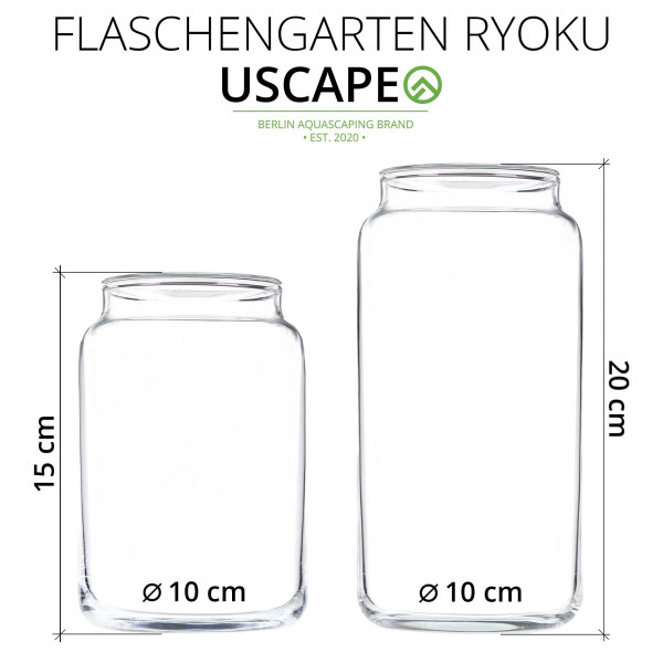 USCAPE Flaschengarten RYOKU Maße