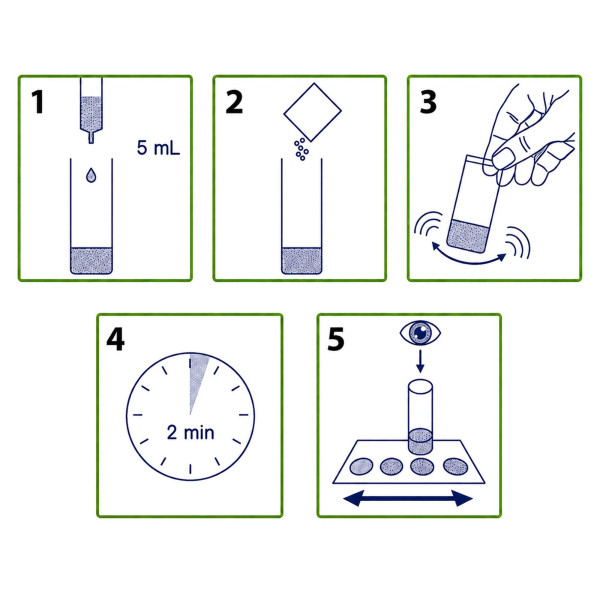 Aquarium Münster AQUAVITAL PO4 Powder-Pillow Test (Phosphat) Anleitung anwendung