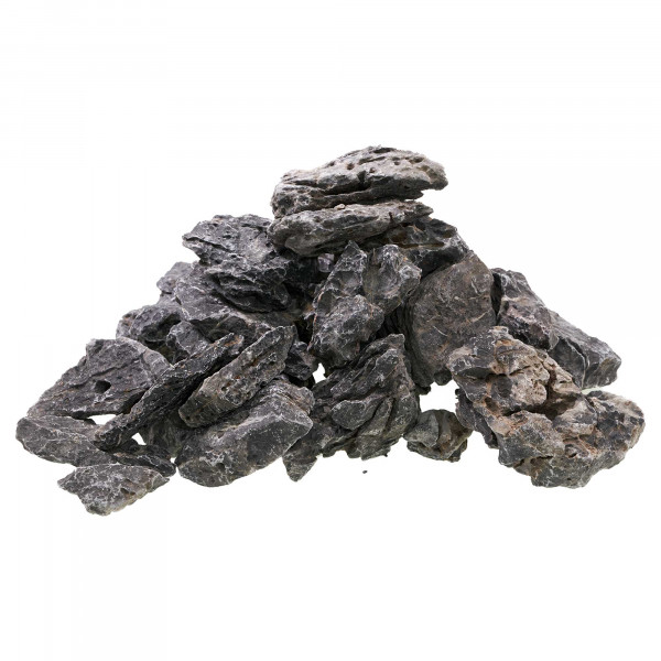 Schwarze Mini Landschaft | Seiryu Dark | Black Ryuoh Stone