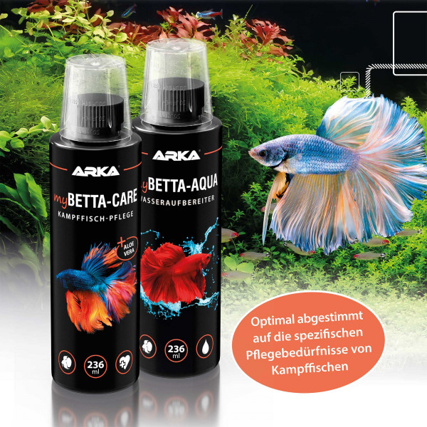 ARKA myBetta-Care | Kampffischpflege Vorteile
