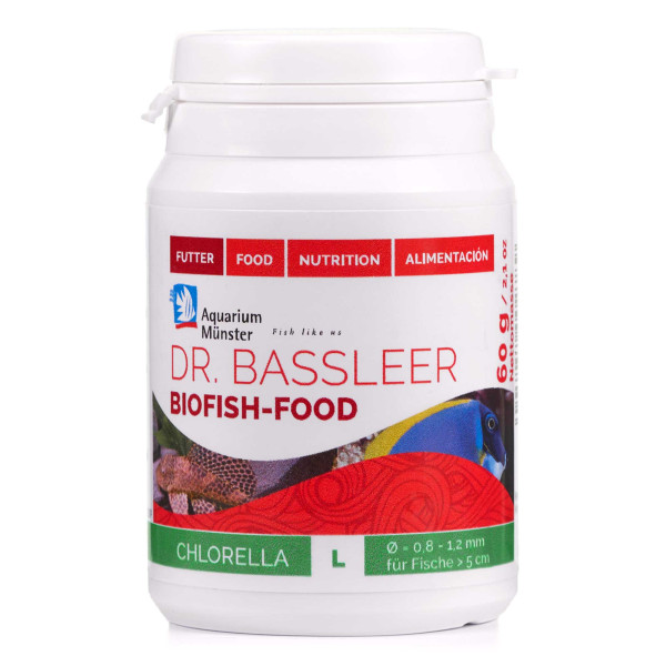 Aquarium Münster Dr. Bassleer BIOFISH FOOD Chlorella L 60g