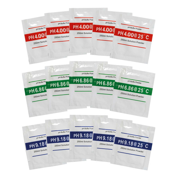 ARKA | pH - Messgerät Kalibirierset 5x 3 Stück