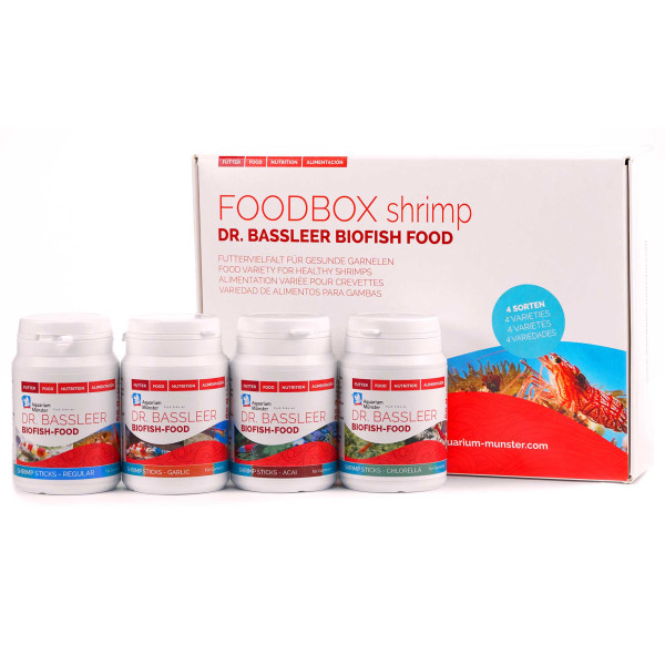 Aquarium Münster Dr. Bassleer BIOFISH FOODBOX SHRIMP Inhalt