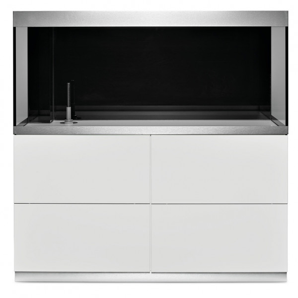 Oase HighLine Optiwhite 400 | Set aus Aquarium und Unterschrank