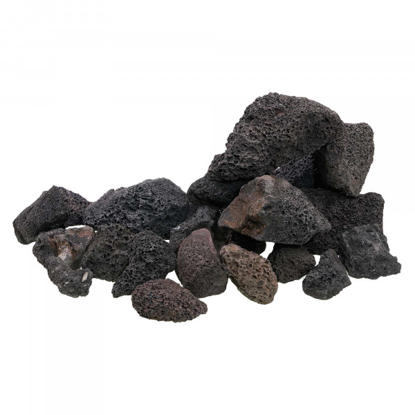 Schwarze Lava Steine | Black Lava Rock