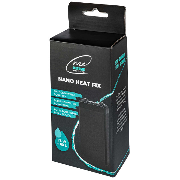 Me Nano Heat FIX Aquarienheizer 75 Watt 60 Liter