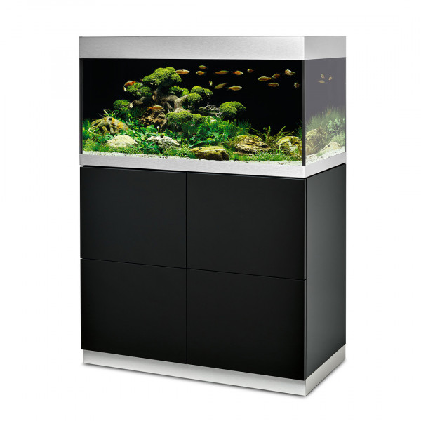 Oase HighLine Optiwhite 200 | Set aus Aquarium und Unterschrank
