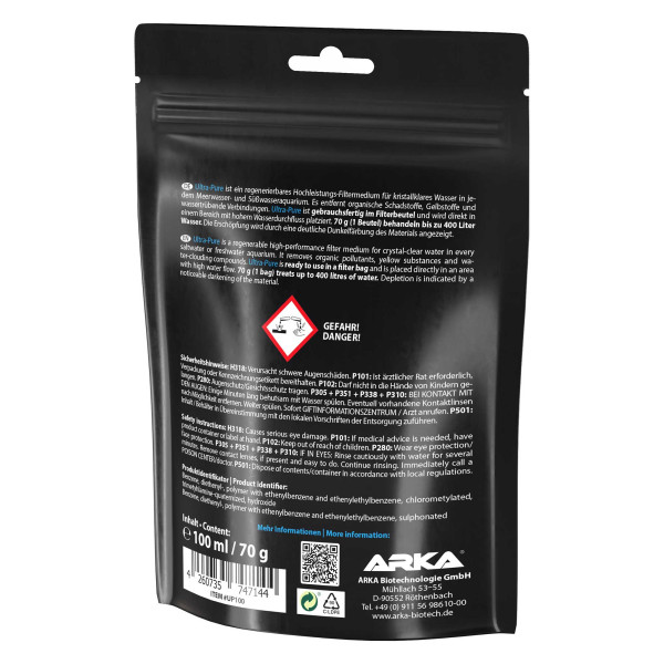 Arka | Ultra Pure - Hochleistungs-Filtermedium