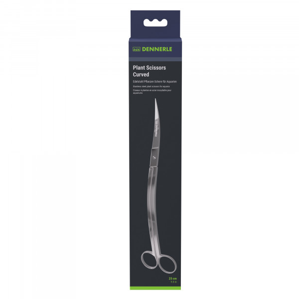 Dennerle Plant Scissors Curved, 25 cm | gebogene Schere