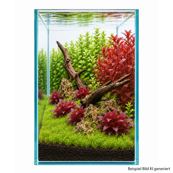 Aquascape Pflanzenset Rot-Grün groß Ansicht rechts