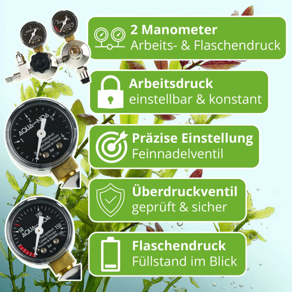 CO2 Anlage Premium mit Adapter für Sodastream | 250 - 600 Liter