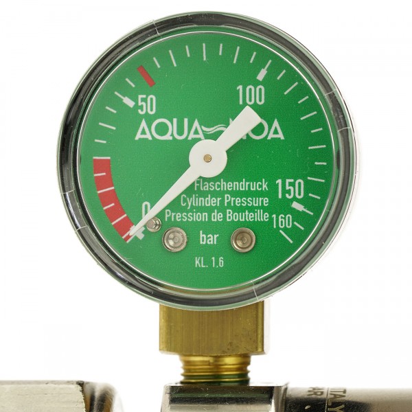CO2 Druckminderer Flaschendruck Manometer