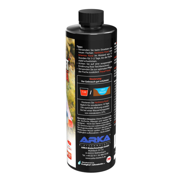 ARKA TEICH Herbtana | Fischpflege auf Kräuterbasis 473ml