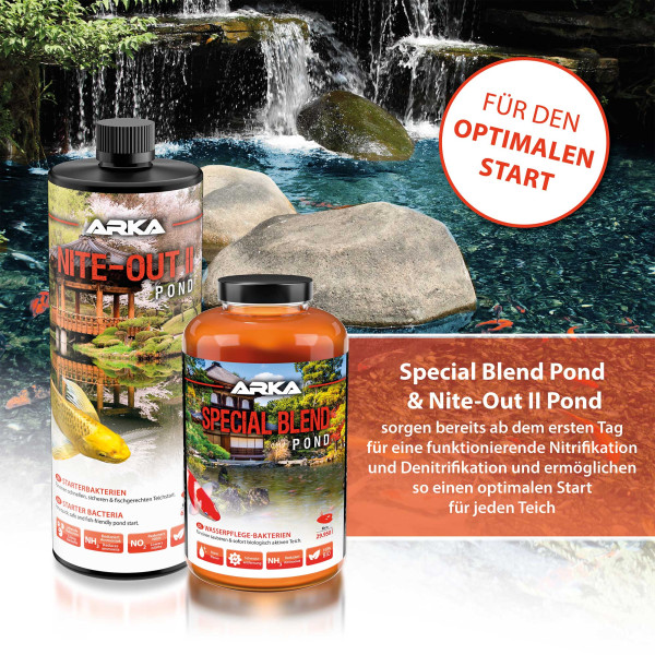 ARKA TEICH Special Blend Wasserpflegebakterien für deinen Gartenteich