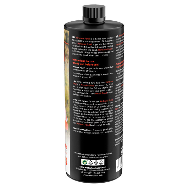 ARKA TEICH Herbtana | Fischpflege auf Kräuterbasis