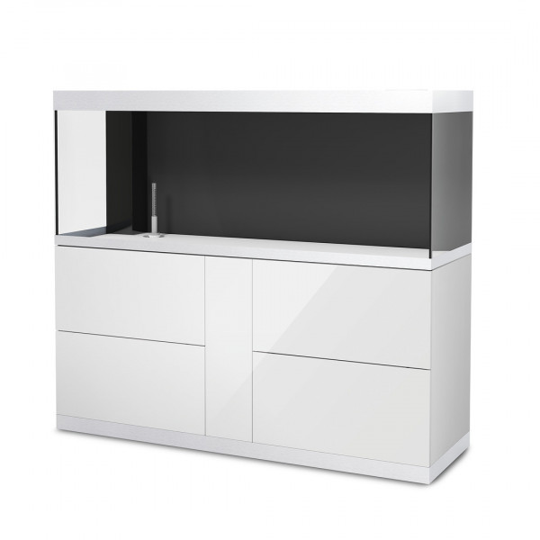 Oase HighLine Optiwhite 600 | Set aus Aquarium und Unterschrank