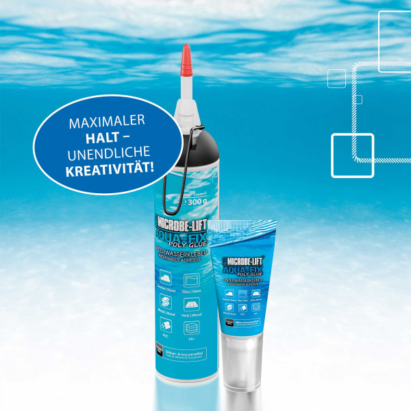 ARKA AQUA-FIX Poly Glue | Polymer-Unterwasserkleber Anwendung Vorteile