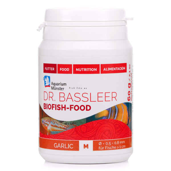 Aquarium Münster Dr. Bassleer BIOFISH FOOD Garlic M 60g