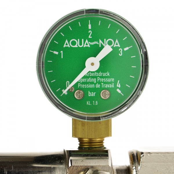 CO2 Druckminderer Manometer Arbeitsdruck