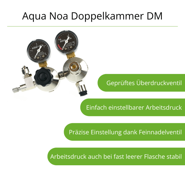 CO2 Anlage Premium mit Adapter für Sodastream | 10-100 Liter