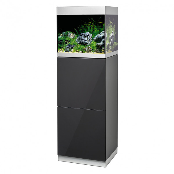Oase HighLine Optiwhite 125 | Set aus Aquarium und Unterschrank