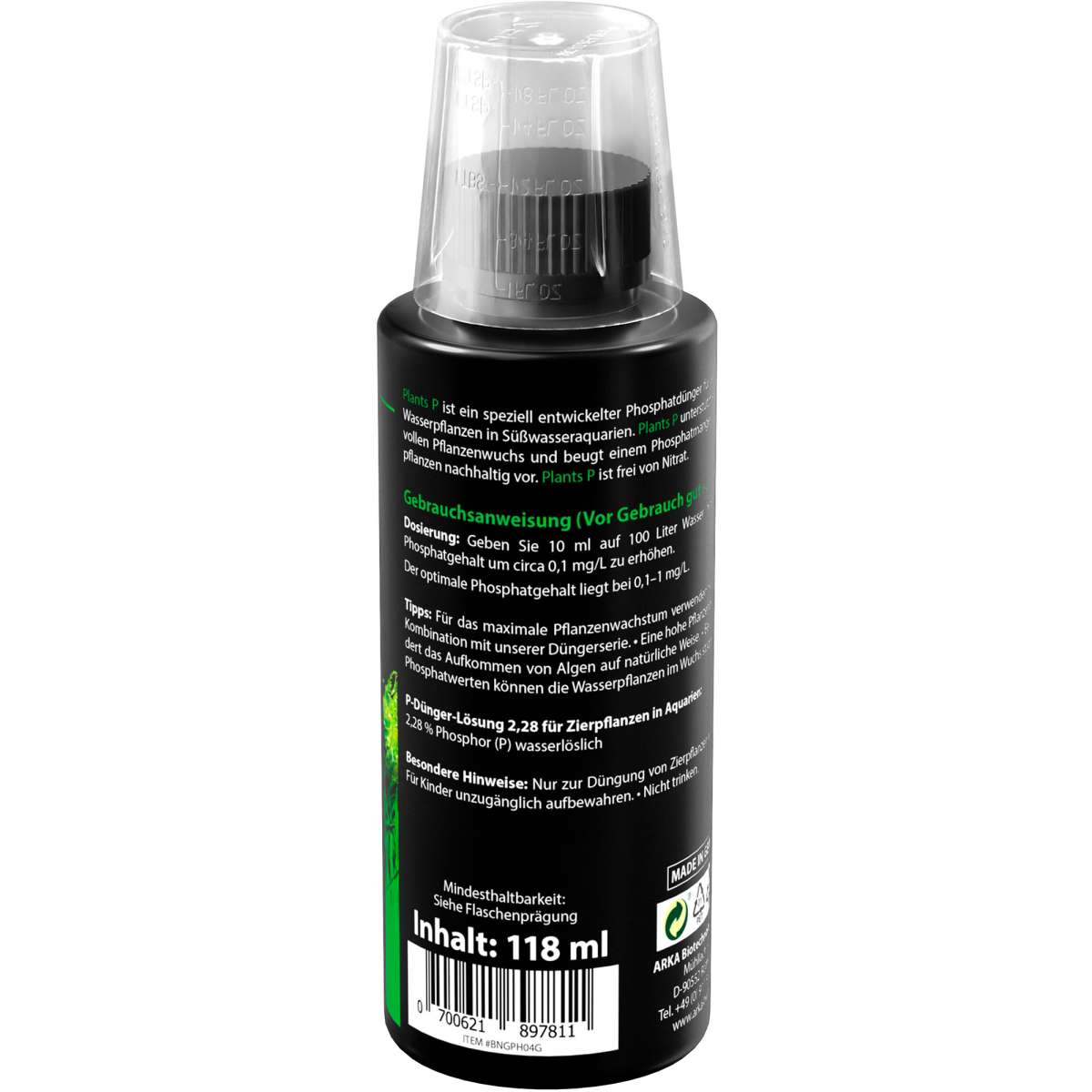 ARKA Plants P - flssiger Phosphor Dnger | Garnelen-Guemmer