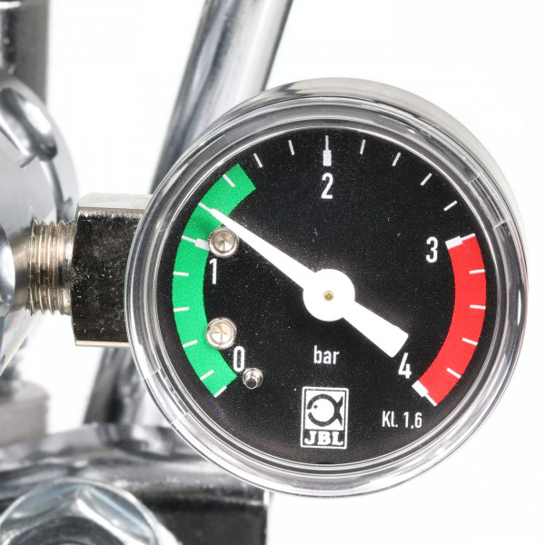 JBL ProFlora CO2 Regulator Advanced Manometer Arbeitsdruck