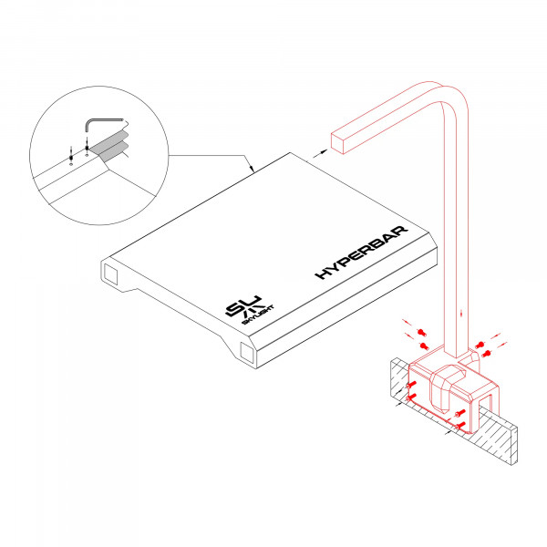 Skylight HYPERBAR XS.15 Stand-Holder