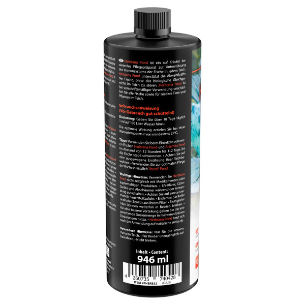 ARKA TEICH Herbtana | Fischpflege auf Kräuterbasis