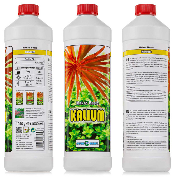 Aqua Rebell GH Boost N + P + K + Eisen | Aquascaping Dünger Set inkl. Dosierpumpen