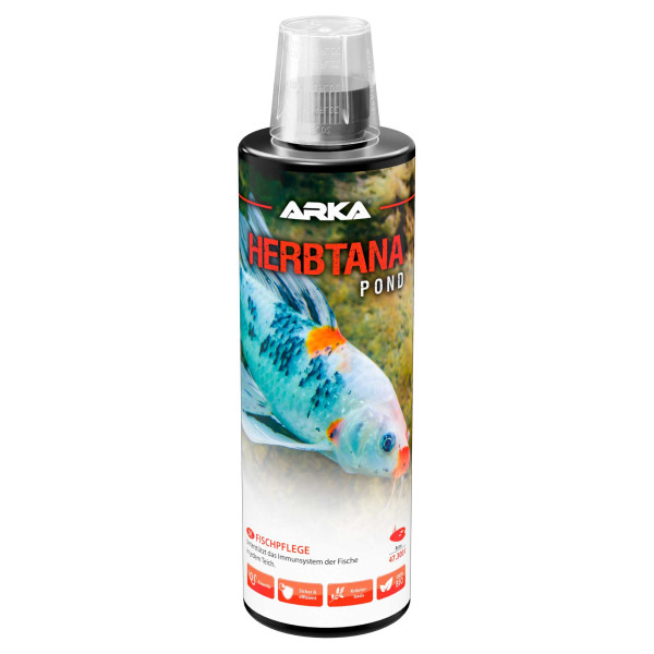 ARKA TEICH Herbtana | Fischpflege auf Kräuterbasis 467ml
