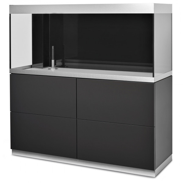 Oase HighLine Optiwhite 400 | Set aus Aquarium und Unterschrank