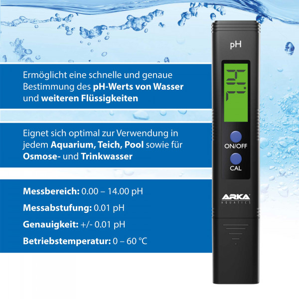 ARKA pH-Meter / pH-Messgerät Infos
