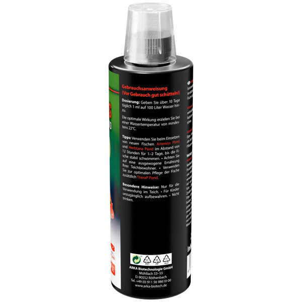 ARKA TEICH Artemiss | Fischpflege auf Kräuterbasis