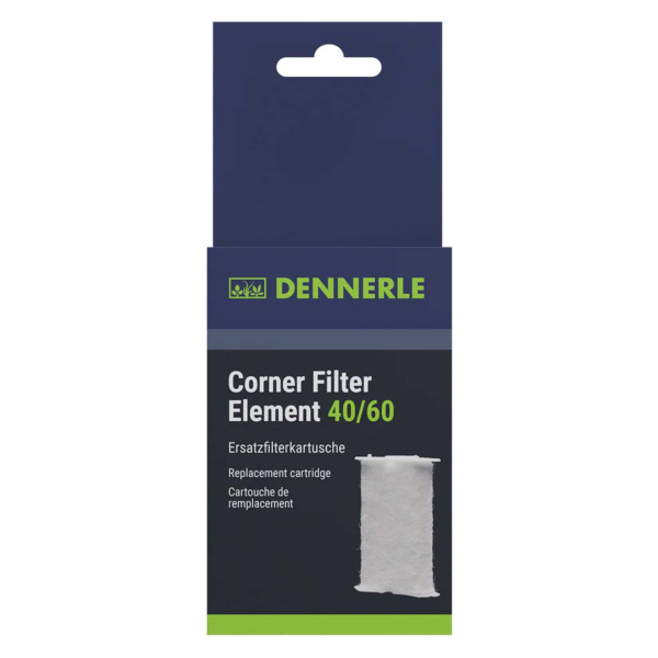Dennerle Nano Filterelement Ersatzkartusche | Corner Filter Element 40/60