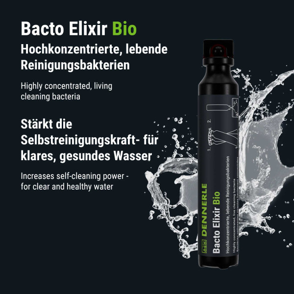 Dennerle Bacto Elixier Bio | Filterbakterien - 50 ml