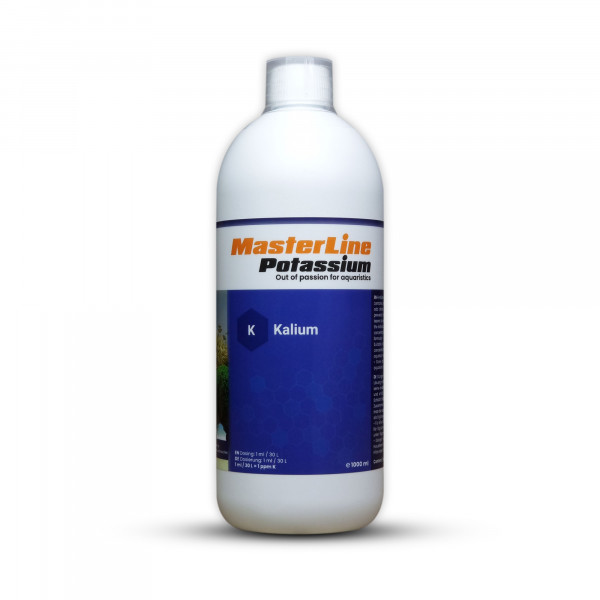MasterLine Potassium Kalium (K) Dünger Aquarium 1000ml