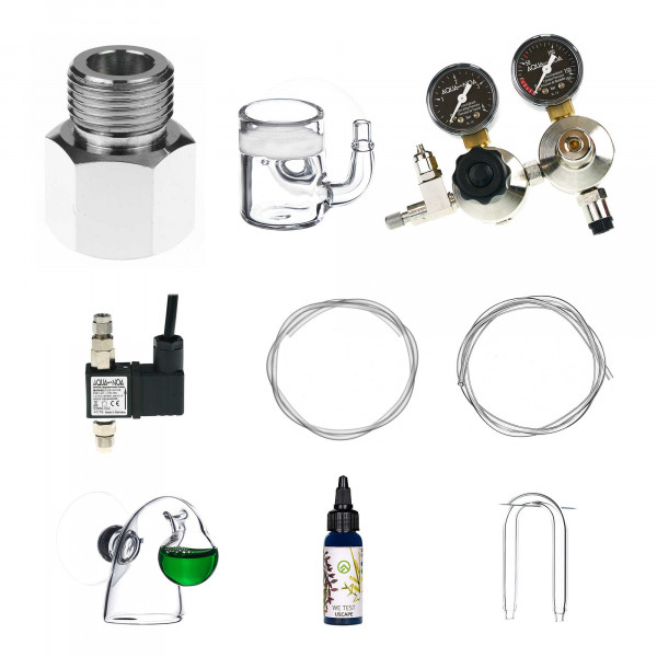 CO2 Anlage Premium mit Adapter für Sodastream | 10-100 Liter