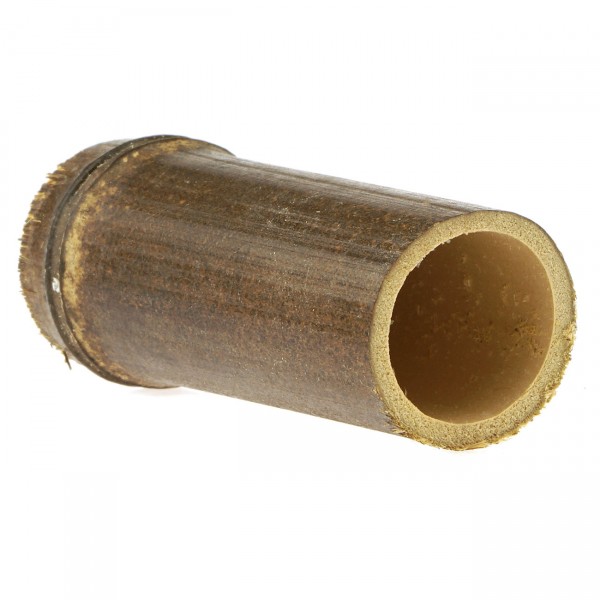 Bambushöhle | Versteck einseitig offen - 6-10cm