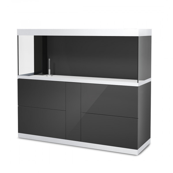 Oase HighLine Optiwhite 600 | Set aus Aquarium und Unterschrank
